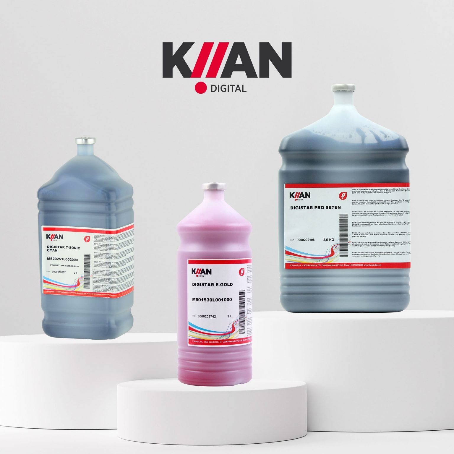 Kiian Digital Süblimasyon Baskı Boyaları