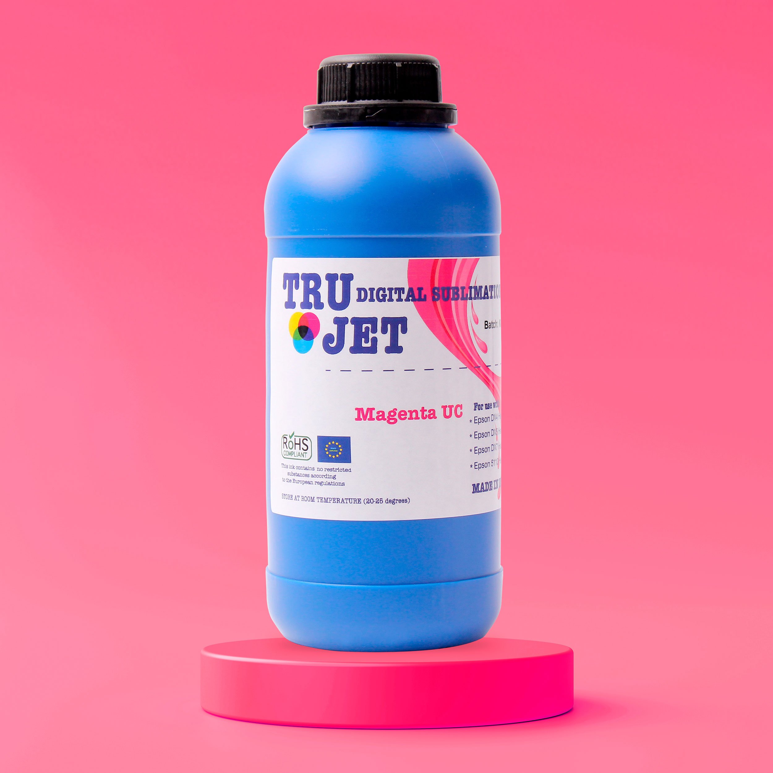 Trujet Sublimation Inks For Digital Textile Printing Magenta