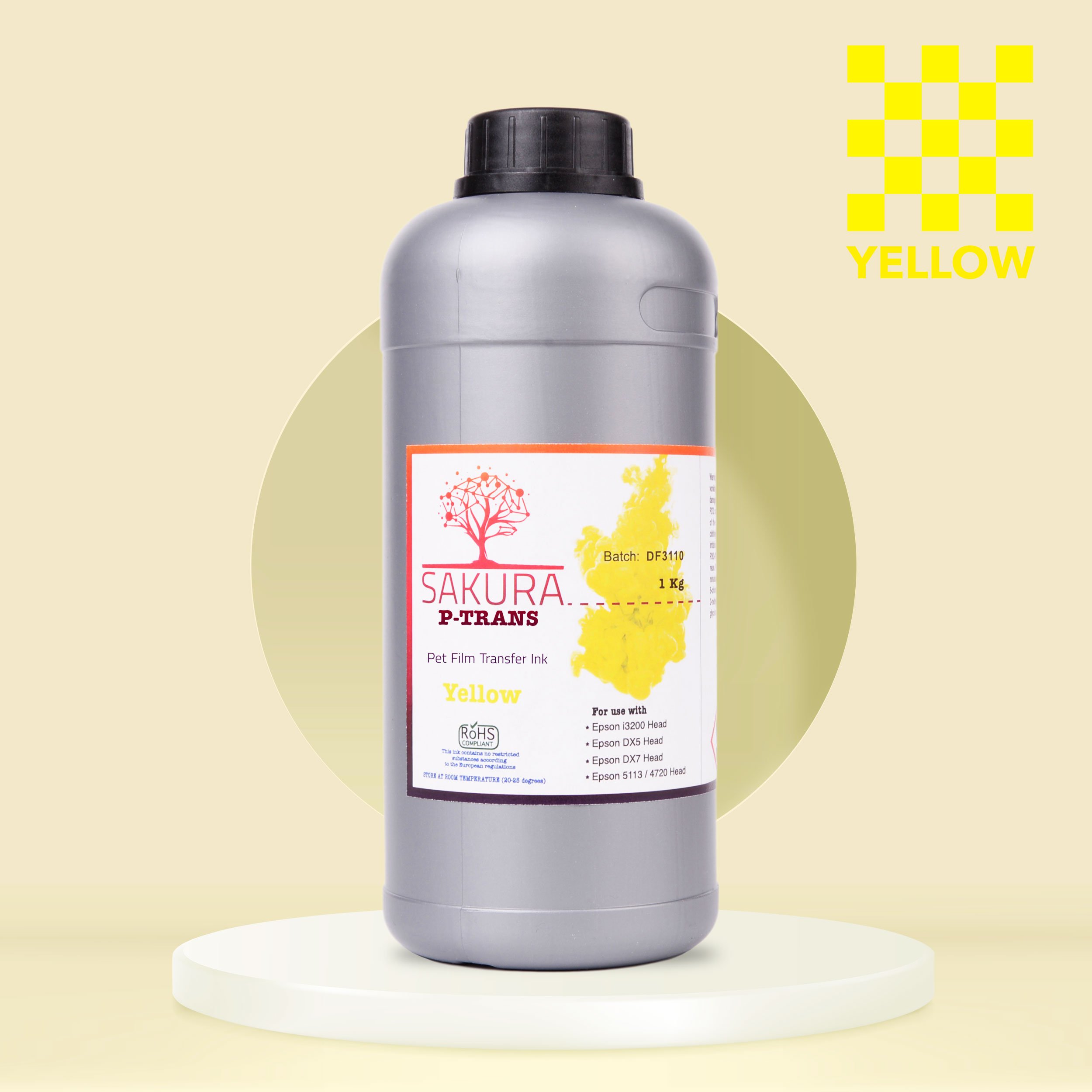 Sakura P-Trans Yellow